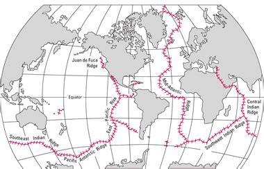 Plate Tectonics Map - Plate Boundary Map - Bút Chì Xanh