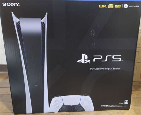 【目立った傷や汚れなし】sony Ps5 Playstation5 デジタルエディション Cfi 1000b01 825gb