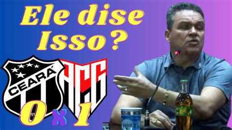 Entrevista Presidente Adson Batista Ap S Cear X Atl Tico Go