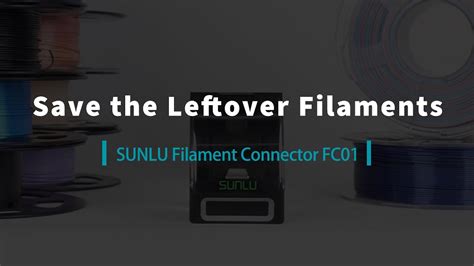 Sunlu Filament Connector Fc01 Saves You Money Youtube