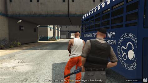 Golpe Fuga de prisión en GTA Online guía del 100