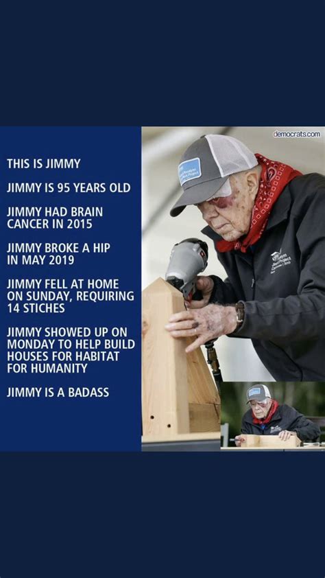 Did Jimmy Carter Once Help Build Affordable Housing With an Eye Injury ...