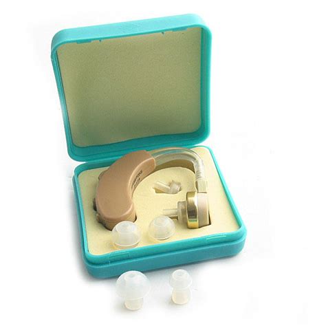 Hearing Aid Earpiece Voice Amplifier Behind The Ear For Hearing Loss