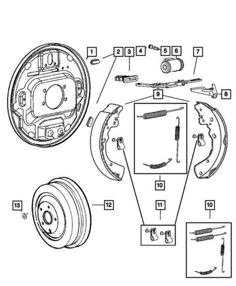 Rear Brakes For Dodge Dakota Mopar Estore