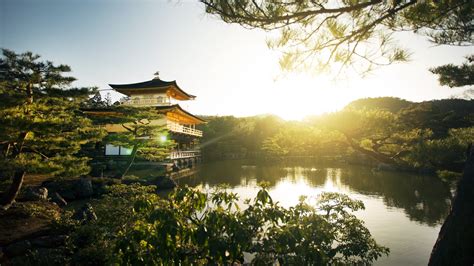 landscape, Kinkakuji, Temple Wallpapers HD / Desktop and Mobile Backgrounds