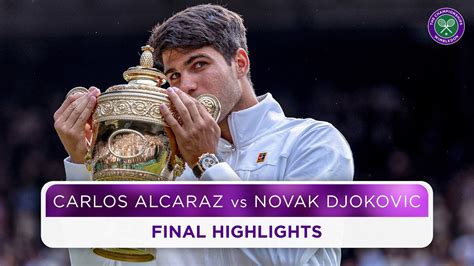 Alcaraz Goes Back To Back Carlos Alcaraz Vs Novak Djokovic Final