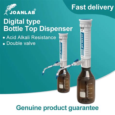 Joanlab Bottle Dispenser For Lab Liquid Handling Autoclavable