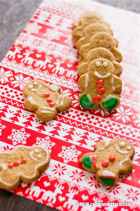 Galletas De Jengibre Receta Para Navidad Cocina Muy Facil