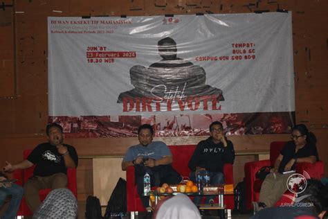 Panasnya Pro Dan Kontra Dema Uin Bandung Gelar Bedah Film Dirty Vote