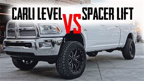 Spacer Level Vs Carli Level — Why Your Spacer Lift Sucks Youtube