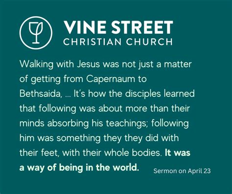 Walking Together Vine Street Christian Church