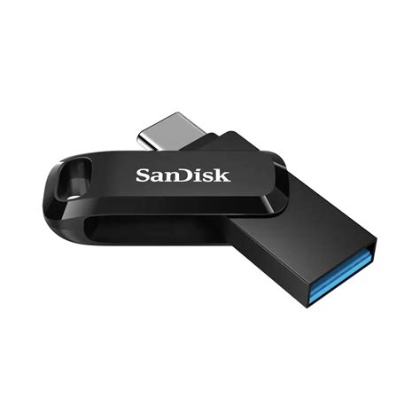 512 Gb Flash Drive แฟลชไดร์ฟ Sandisk Ultra Dual Drive Go Usb Type C Usb C And Usb A Black