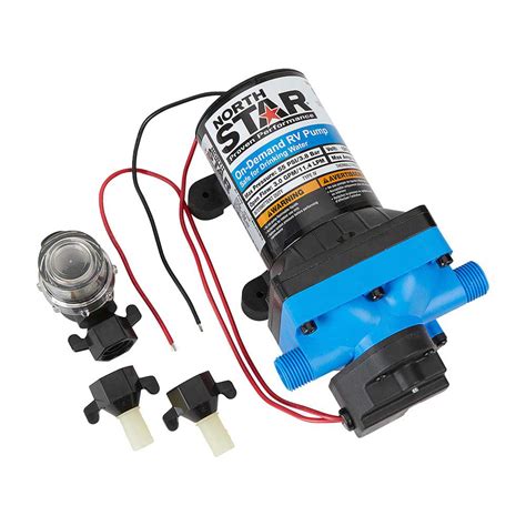 Northstar® 12 Volt On Demand Rv Potable Water Pump — 50 Gpm 157104 Wood Splitters Direct