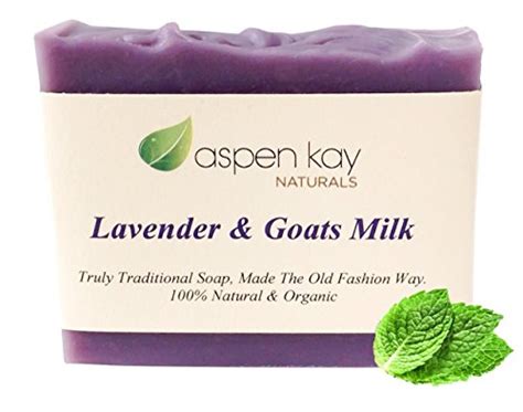 Lavender Goats Milk Soap Bar 100 Natural And Organic Soap Loaded