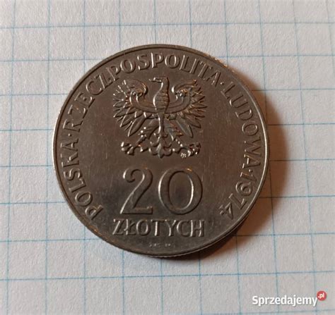 20 ZŁOTYCH 1974 ROK POLSKA XXV LAT RWPG Piszczac Sprzedajemy pl