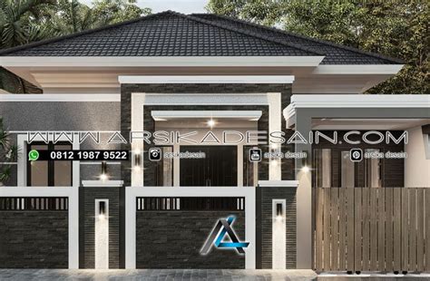 Desain Rumah X Meter Pemilik Bapak Mariono Cirebon Arsika