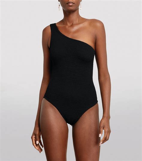 Womens Hunza G Black Nancy Swimsuit Harrods {countrycode}