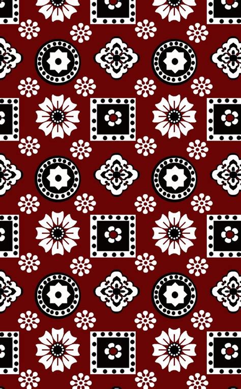 Sindhi Ajrak Pattern Design