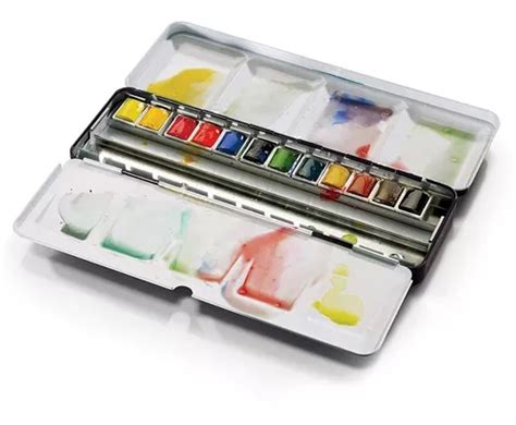 Tinta Aquarela Profissional Winsor Newton Estojo Cores Frete Gr Tis