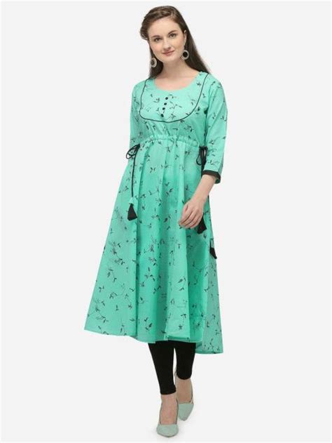 Buy Prettify Women Green Printed Single Kurta Set Online At Best Prices