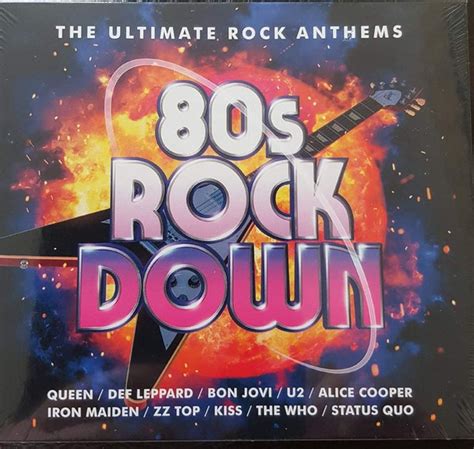 Various 80s Rock Down The Ultimate Rock Anthems 3cd Musical