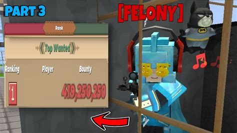 Killing The High Bounty Players In Jailbreak Rank Part Blockmango