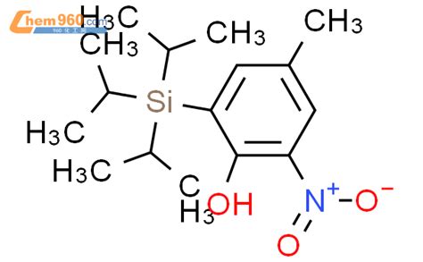 155265 99 9 Phenol 4 methyl 2 nitro 6 tris 1 methylethyl silyl CAS号