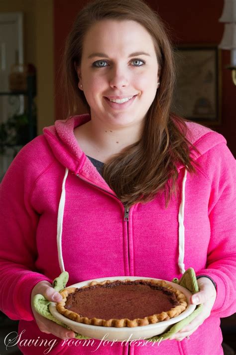 Minnys Chocolate Pie Saving Room For Dessert