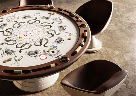 vegas  poker table  vismara design