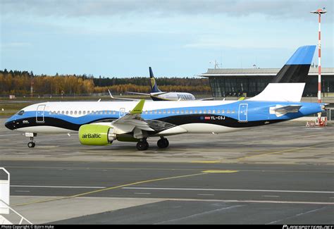 YL CSJ Air Baltic Airbus A220 300 BD 500 1A11 Photo by Björn Huke