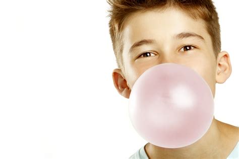 chewing gum bubble