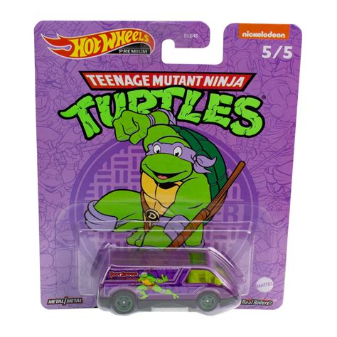 Hot Wheels Pop Culture TMNT Mix Vehicles Case Of