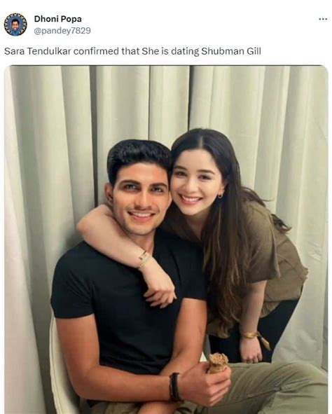 Sara Tendulkar And Shubhman Gill Deepfake Photo Viral After Rashmika