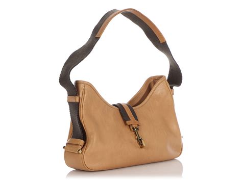 Gucci Small Tan Shoulder Bag Anns Fabulous Closeouts