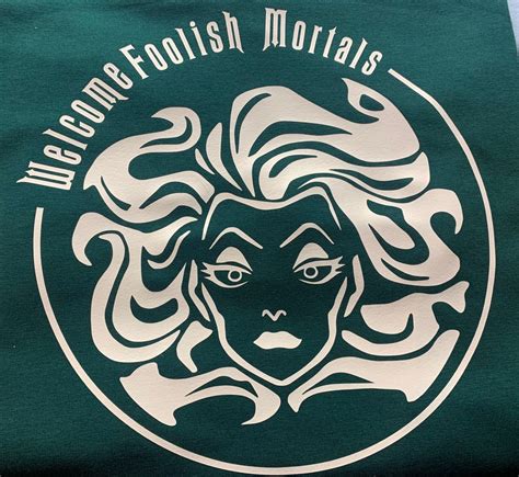 Haunted Mansion Madam Leota Disney Heat Transfer Vinyl Iron On