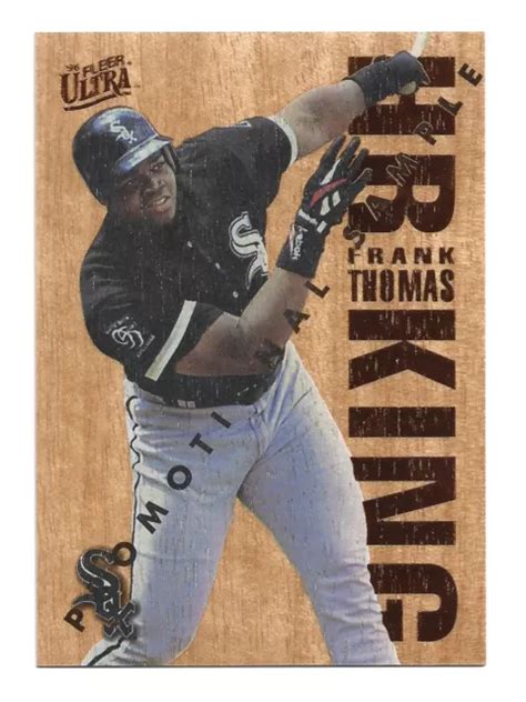 Fleer Ultra Promotionnel Chantillon Hr King Frank Thomas Chicago