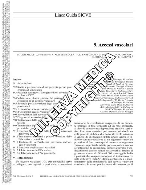 PDF Linee Guida SICVE Società Italiana di Chirurgia Le Linee