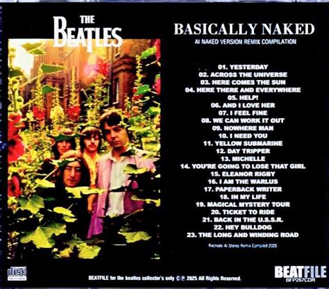 Beatles Basically Naked Recreate AI Stereo Remix Compiled SAKURA Record