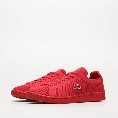 LACOSTE CARNABY PIQUEE 123 1 SMA 745SMA0023RR1 barva ČERVENÁ Módní