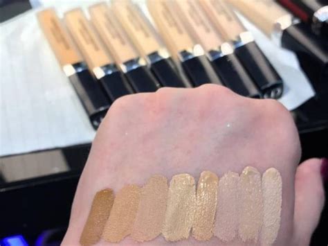 Dior Diorskin Forever Perfect Mousse And Undercover Concealer Swatches