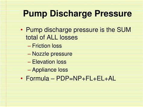 How To Calculate Maximum Discharge Pressure Of Centrifugal Pump At