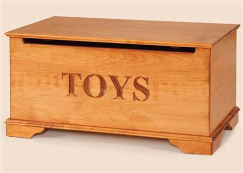 Maple Wood Toy Chest from DutchCrafters Amish Furniture