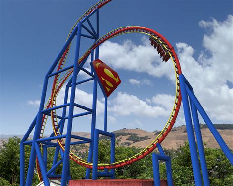 Superman Six Flags Discovery Kingdom