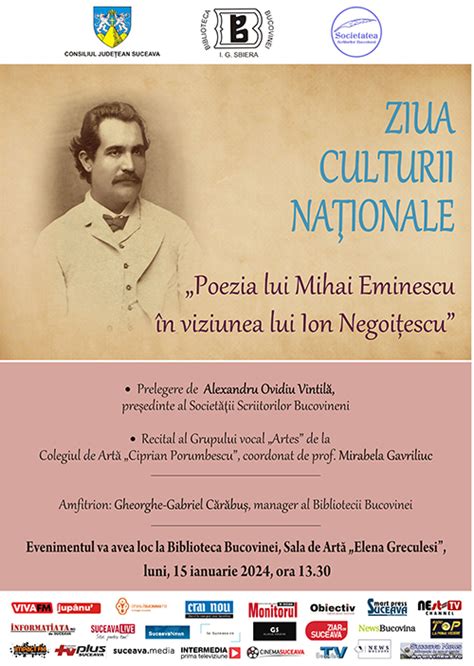 Poezia Lui Mihai Eminescu N Viziunea Lui Ion Negoi Escu Prelegere