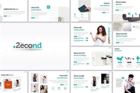 Second PowerPoint Templates and Google Slides Themes, Backgrounds for ...