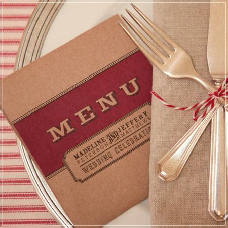 U+U Design — Bistro Menu