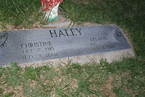 Christina Belle Stilwell Haley Find A Grave Memorial