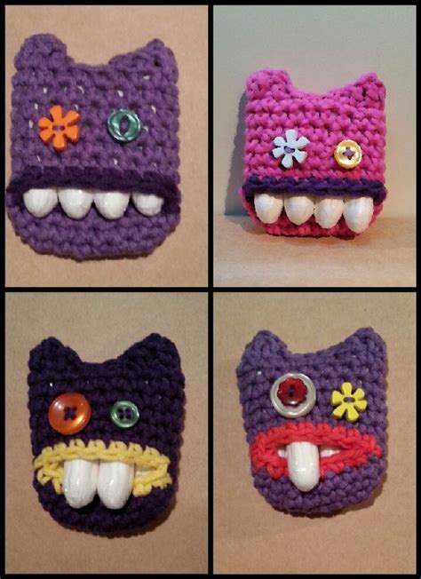 Crochet Tampon Monsters Felt