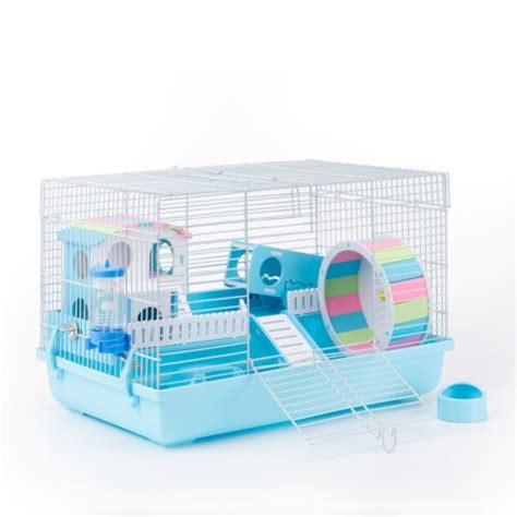 Robotime MewooFun Large Hamster Cage Gerbil Haven Habitat Small Animal ...