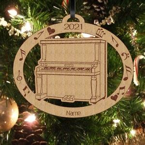 Piano, Piano Ornament, Personalized Piano Gift, Piano Christmas Gift - Etsy